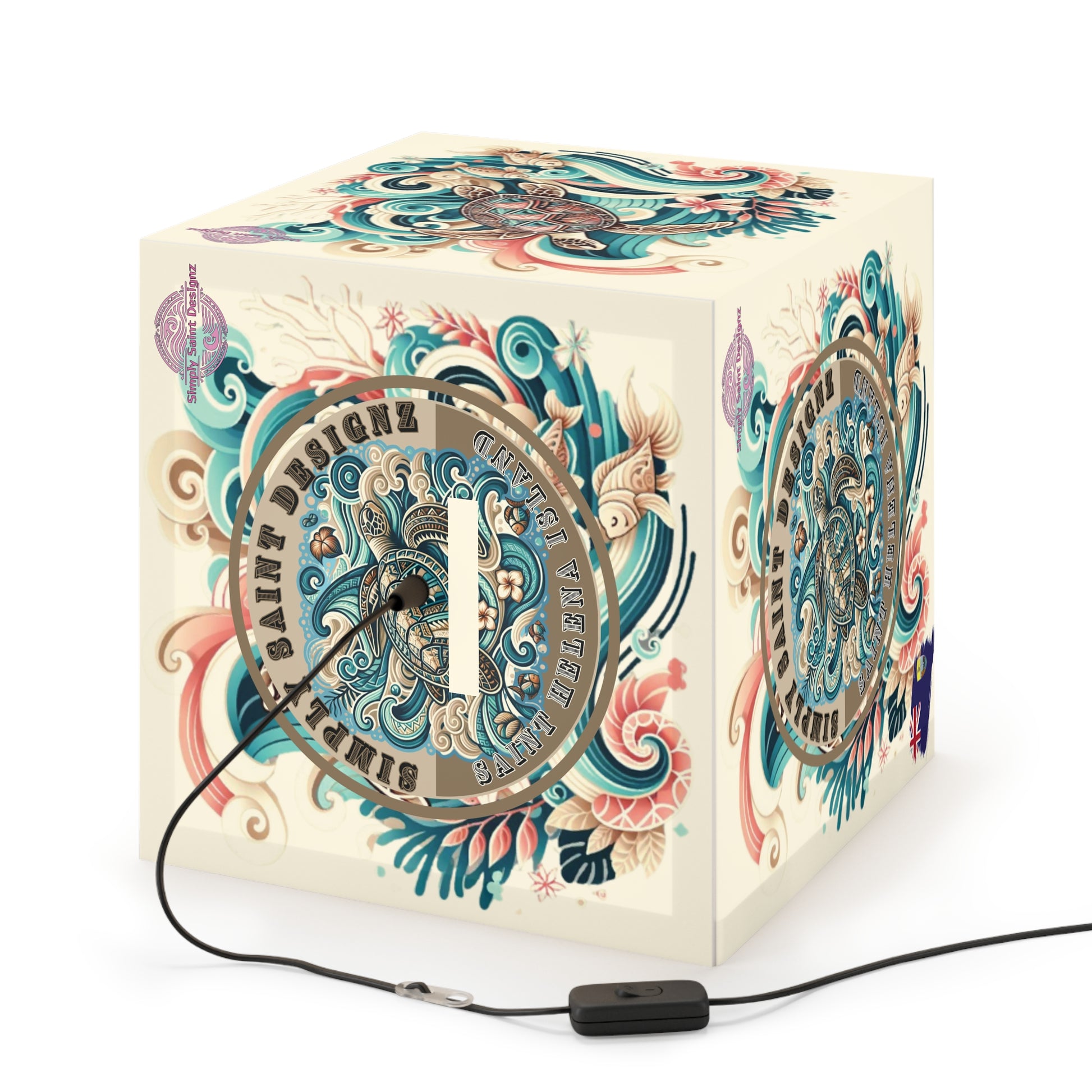 Turtle Tribe Light Cube Lamp – product image 7
