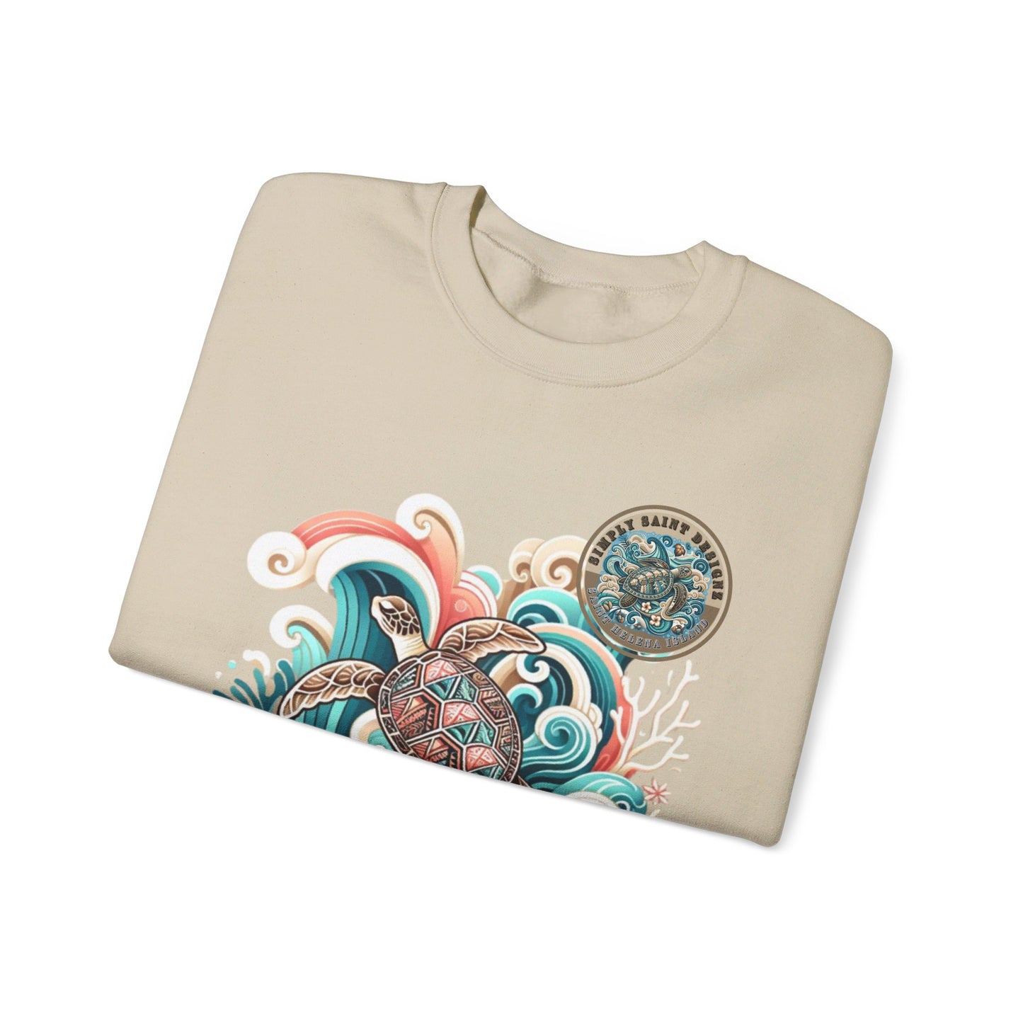 Turtle Tribe Comfort Crewneck Sweatshirt – product image 5