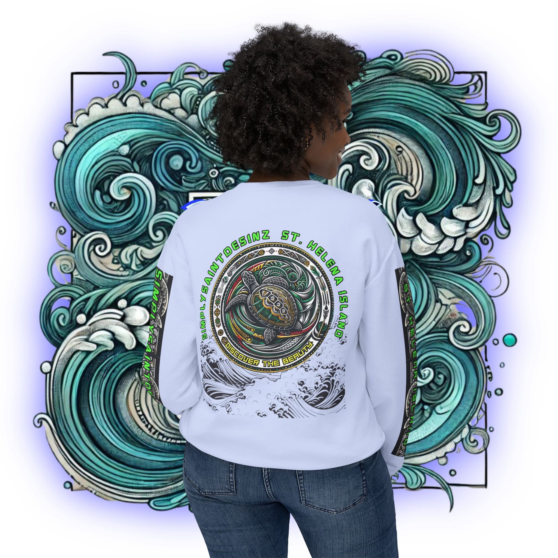 St. Helena Turtle Tribe Crewneck – product image 17