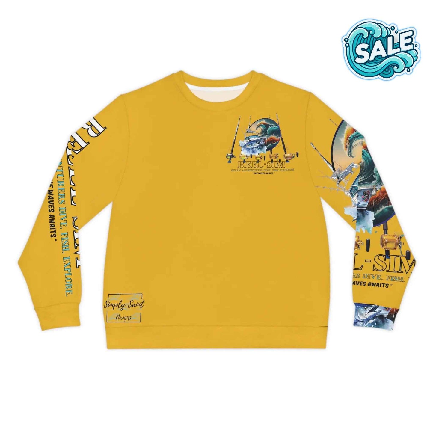 Reel SIm Fishing Apparel, Anglers Fashion, Outdoor Gear, Fisherman's Clothing, UV Clothing, Saint Helena Island ,Big Game Apparel, Gift