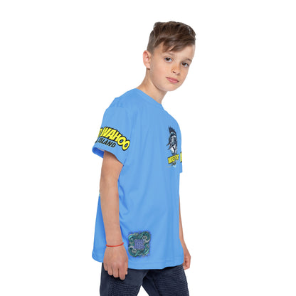 Kids Wicked Wahoo Sports Jersey - Orange – product image 4