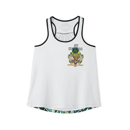 Tropical Skull Women's Racerback Tank - AOP – product image 2