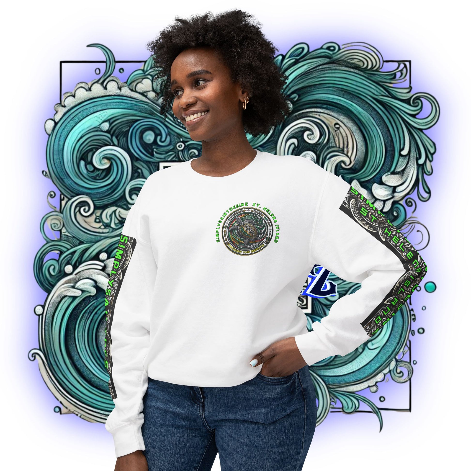 St. Helena Turtle Tribe Crewneck – product image 13