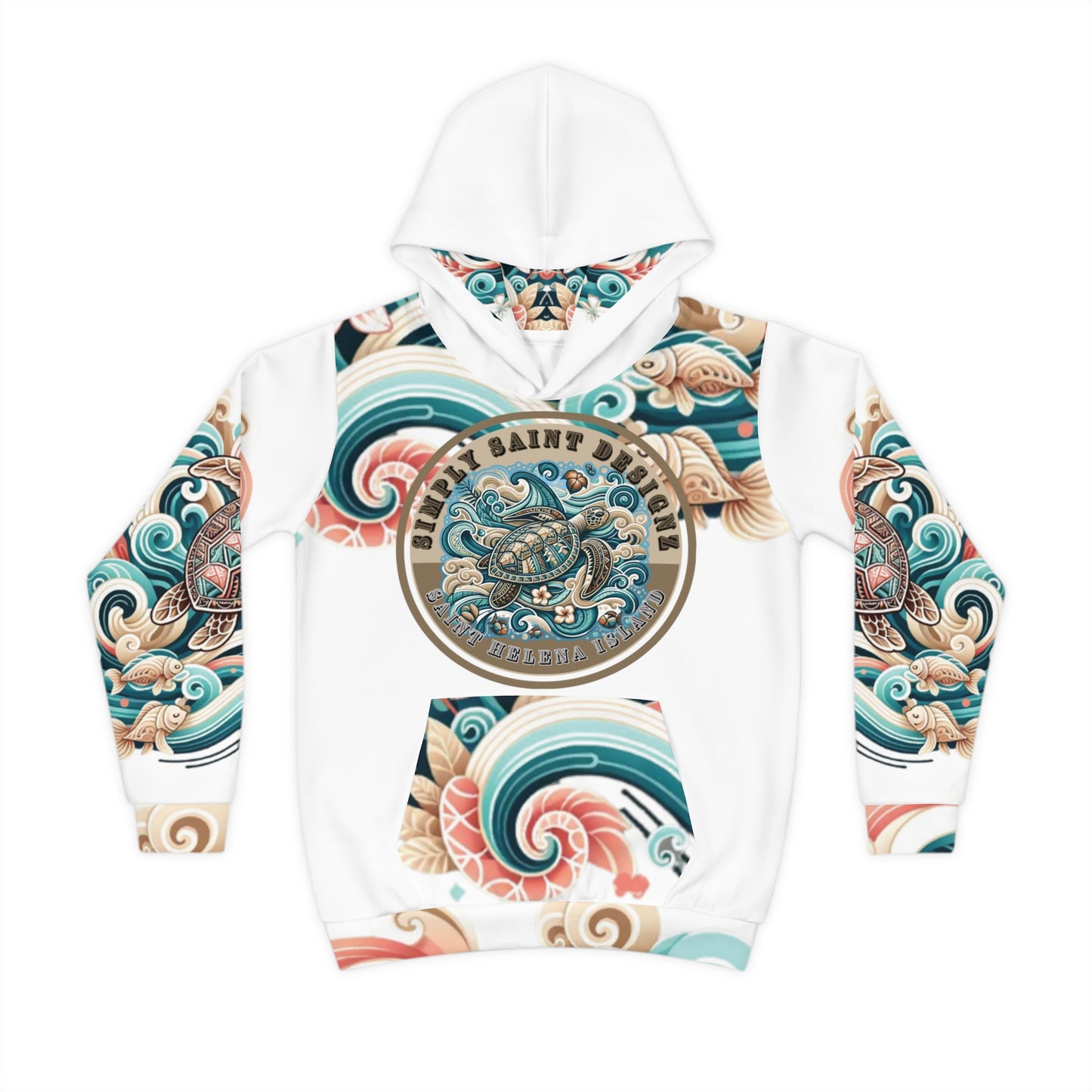 Kids Hoodie – Turtle Tribe Collection