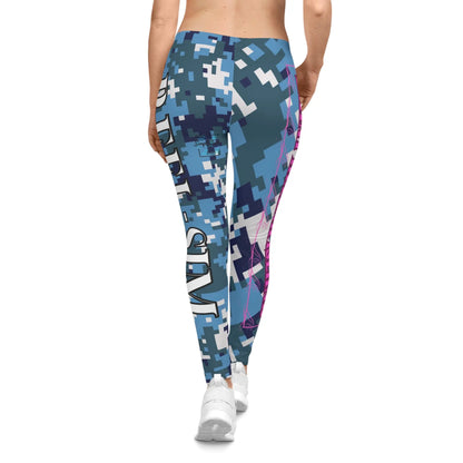 Women's Casual Leggings (AOP) - Simply Saint Designz