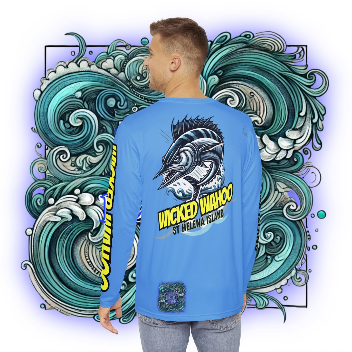 Wicked Wahoo Performance Long Sleeve - Blue – product image 4