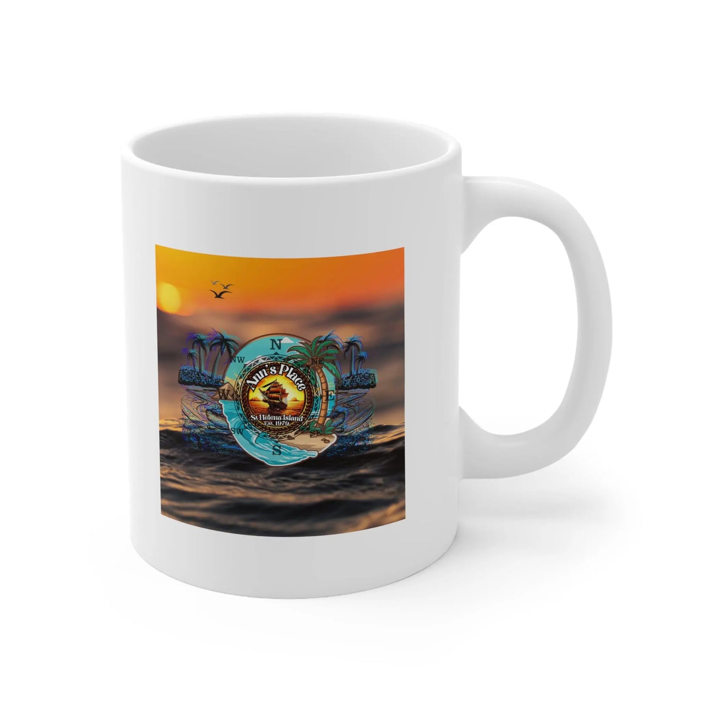 Ann's Place (Saint Helena Island)Ceramic Mug 11oz - Simply Saint Designz