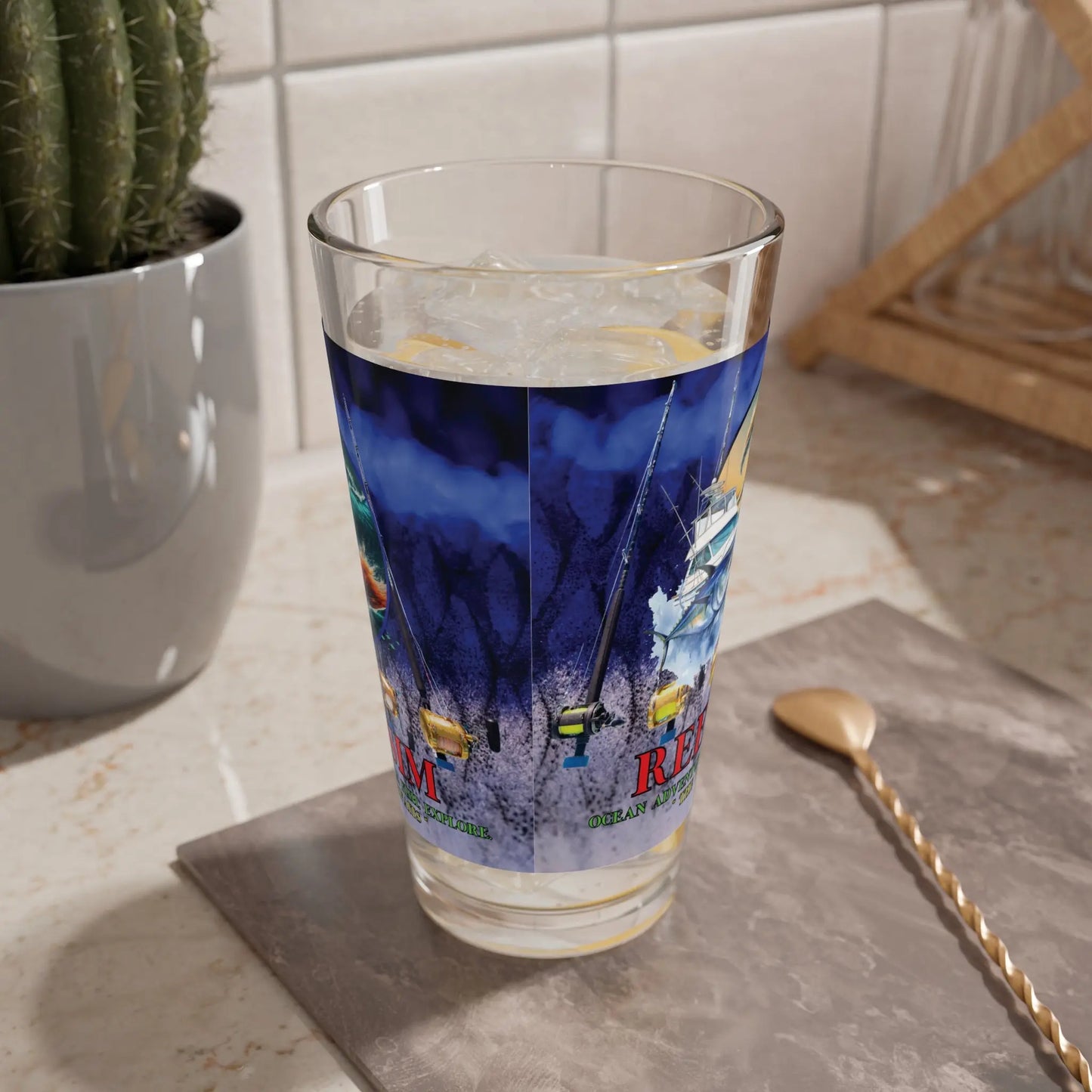 Mixing Glass, 16oz - Simply Saint Designz
