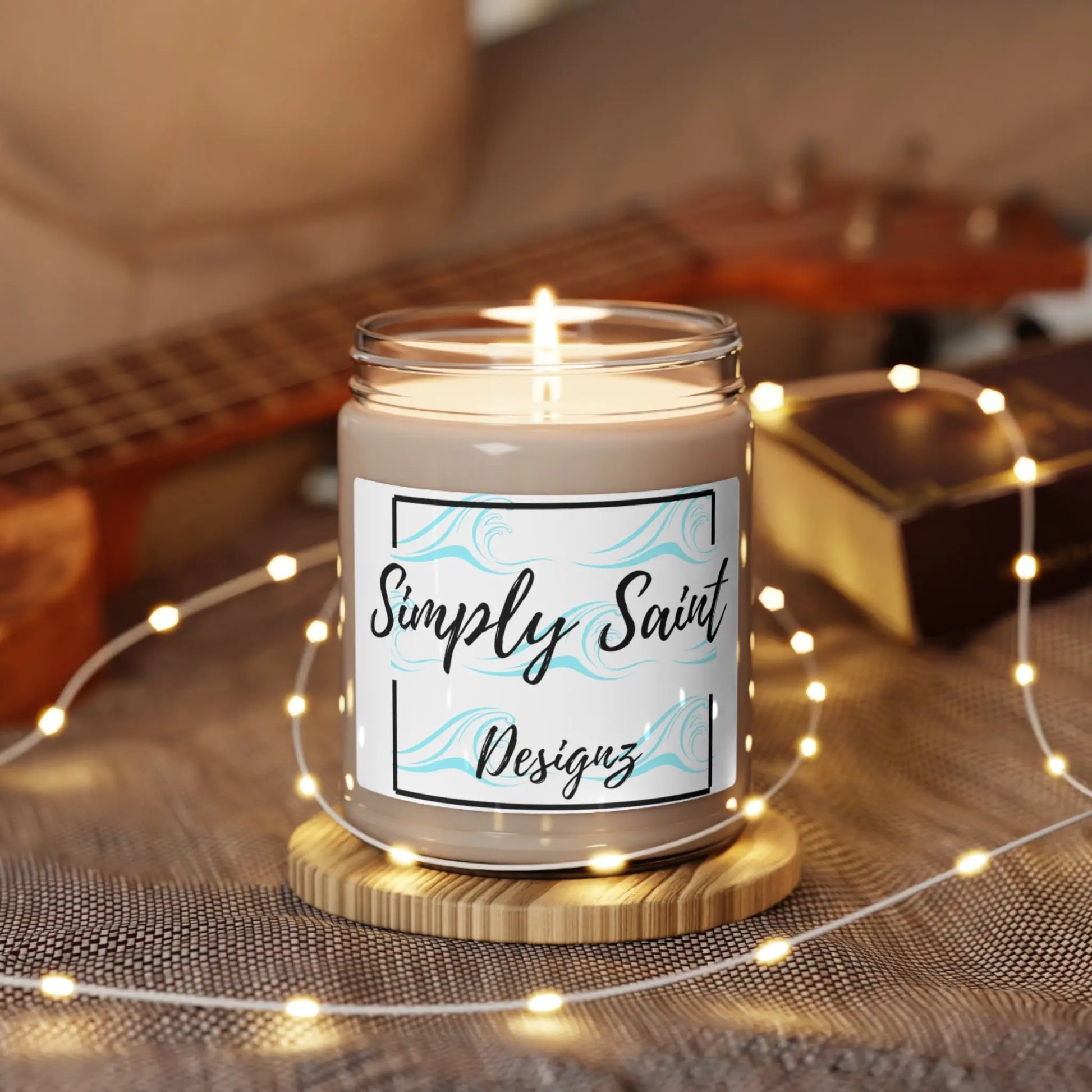 Simply Saint Designz Scented Soy Candle, 9oz - Simply Saint Designz