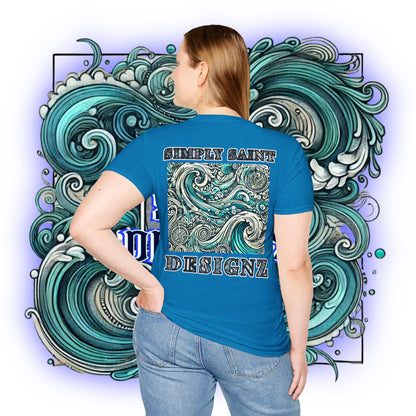 Tidal Harmony Tribal Elegance Tee