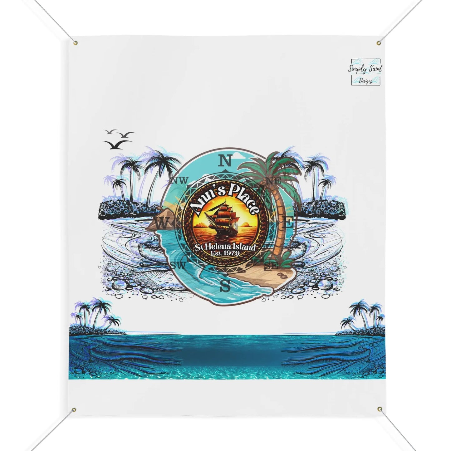 Anns place Matte Banner - Simply Saint Designz