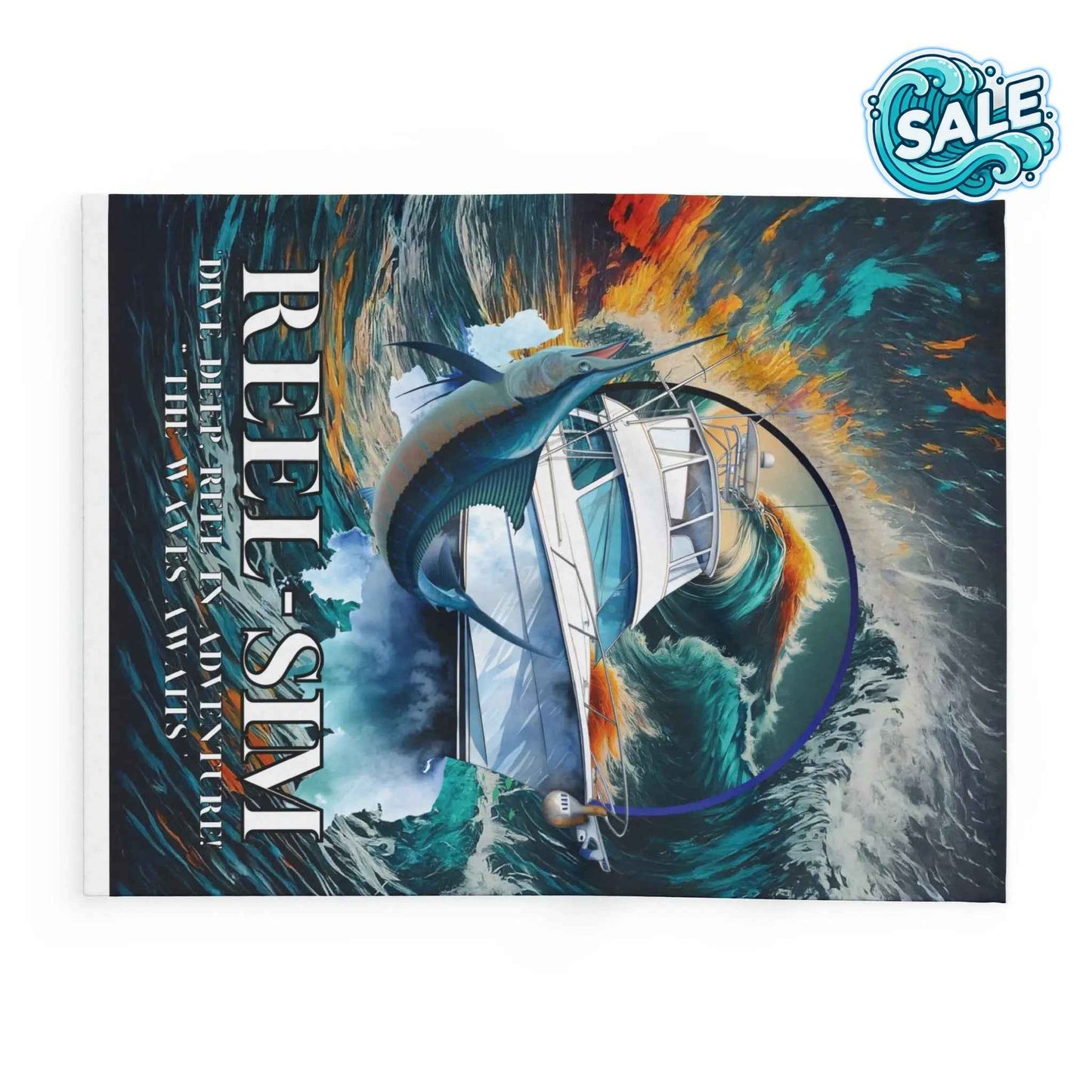 Outdoor-Inspired Fleece Blanket: Fishing Apparel, Angler's Fashion, Camo Gear, Women's Shirts & More