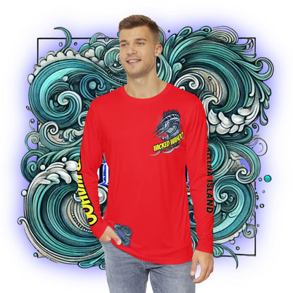 Wicked Wahoo Performance Long Sleeve - Navy – product image 3