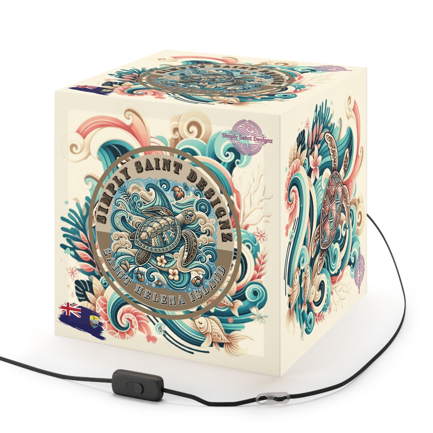 Turtle Tribe Light Cube Lamp – product image 8
