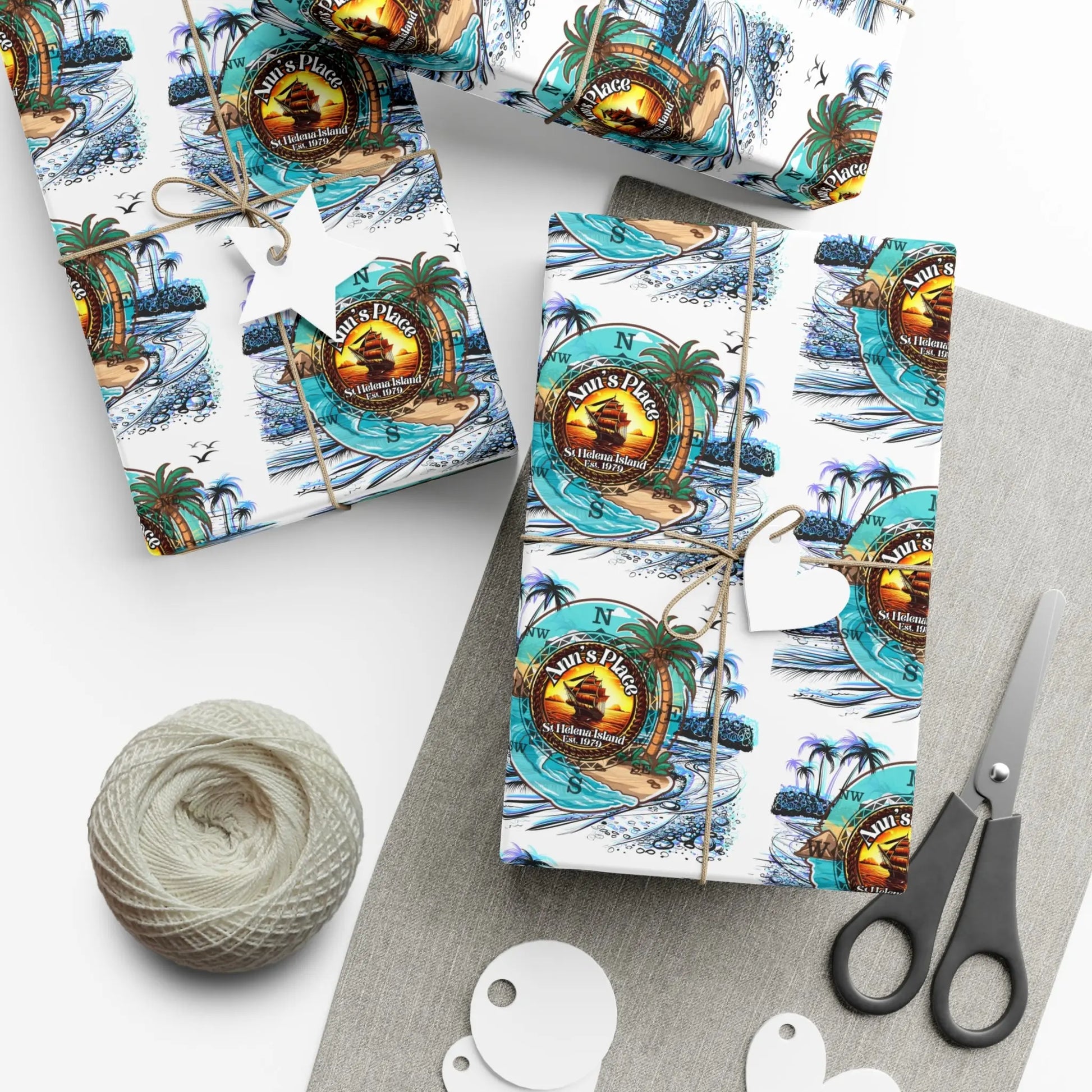 Anns Place Gift Wrap Papers - Simply Saint Designz