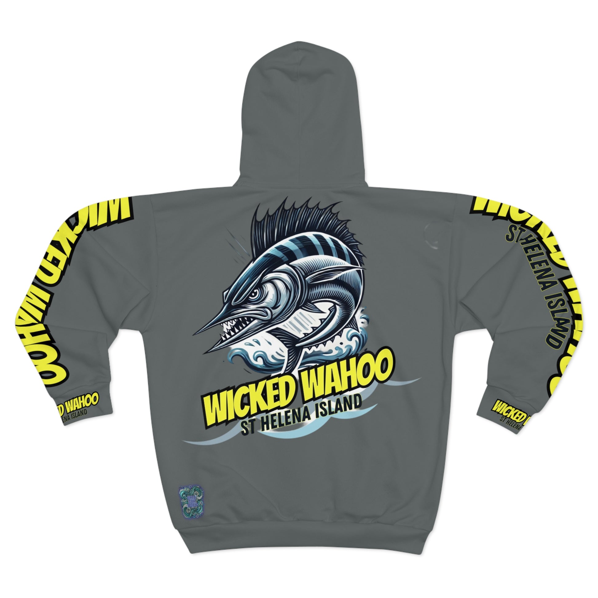 Unisex All-Over Print Zip Hoodie – product image 2
