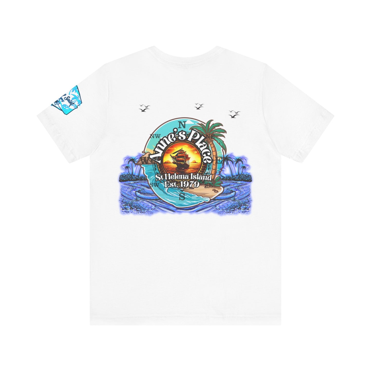 Coastal Vibes Unisex Tee - Anne's Place St Helena – product image 3