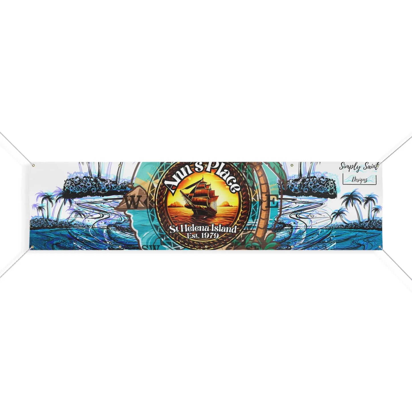 Anns place Matte Banner - Simply Saint Designz