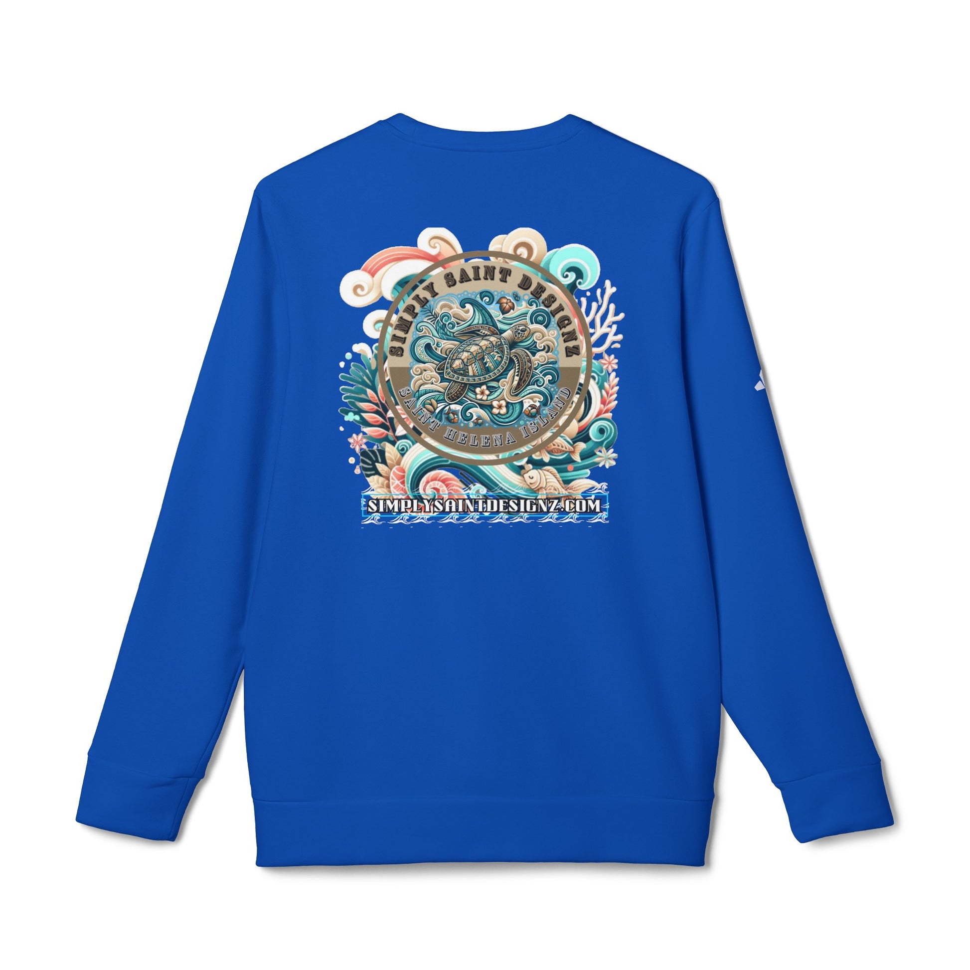 adidas® Unisex Fleece Crewneck Sweatshirt – Turtle Tribe Collection – product image 13