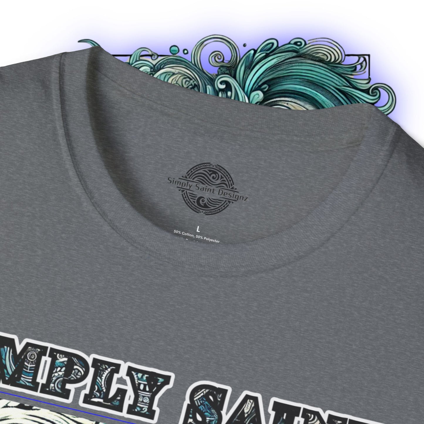Tidal Harmony Tribal Elegance Tee