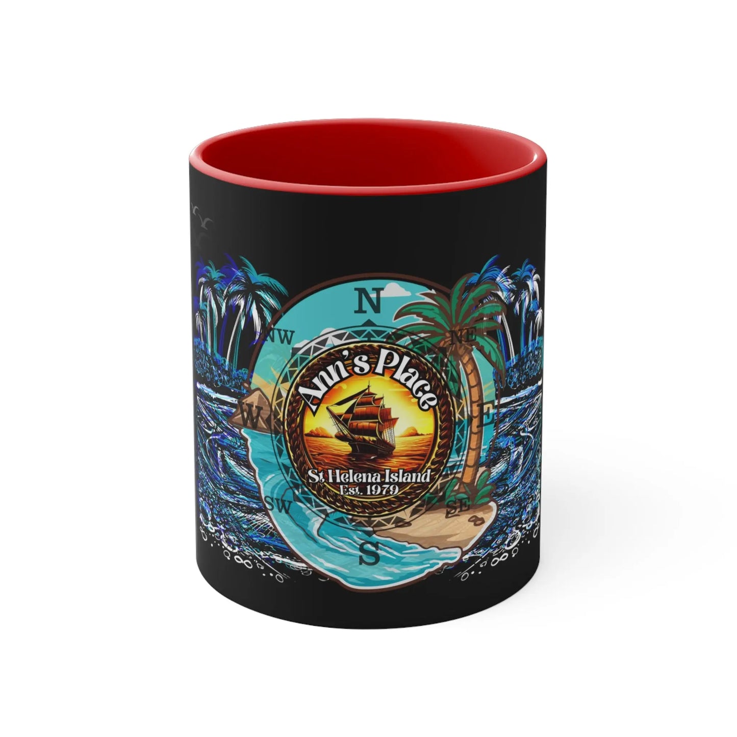 Anns Place Accent Coffee Mug, 11oz - Simply Saint Designz
