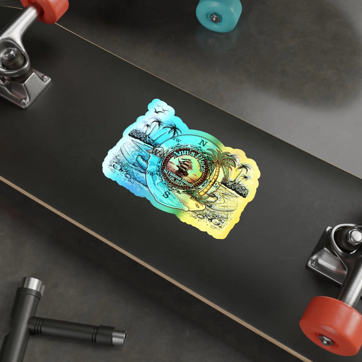 Anns place Holographic Die-cut Stickers - Simply Saint Designz