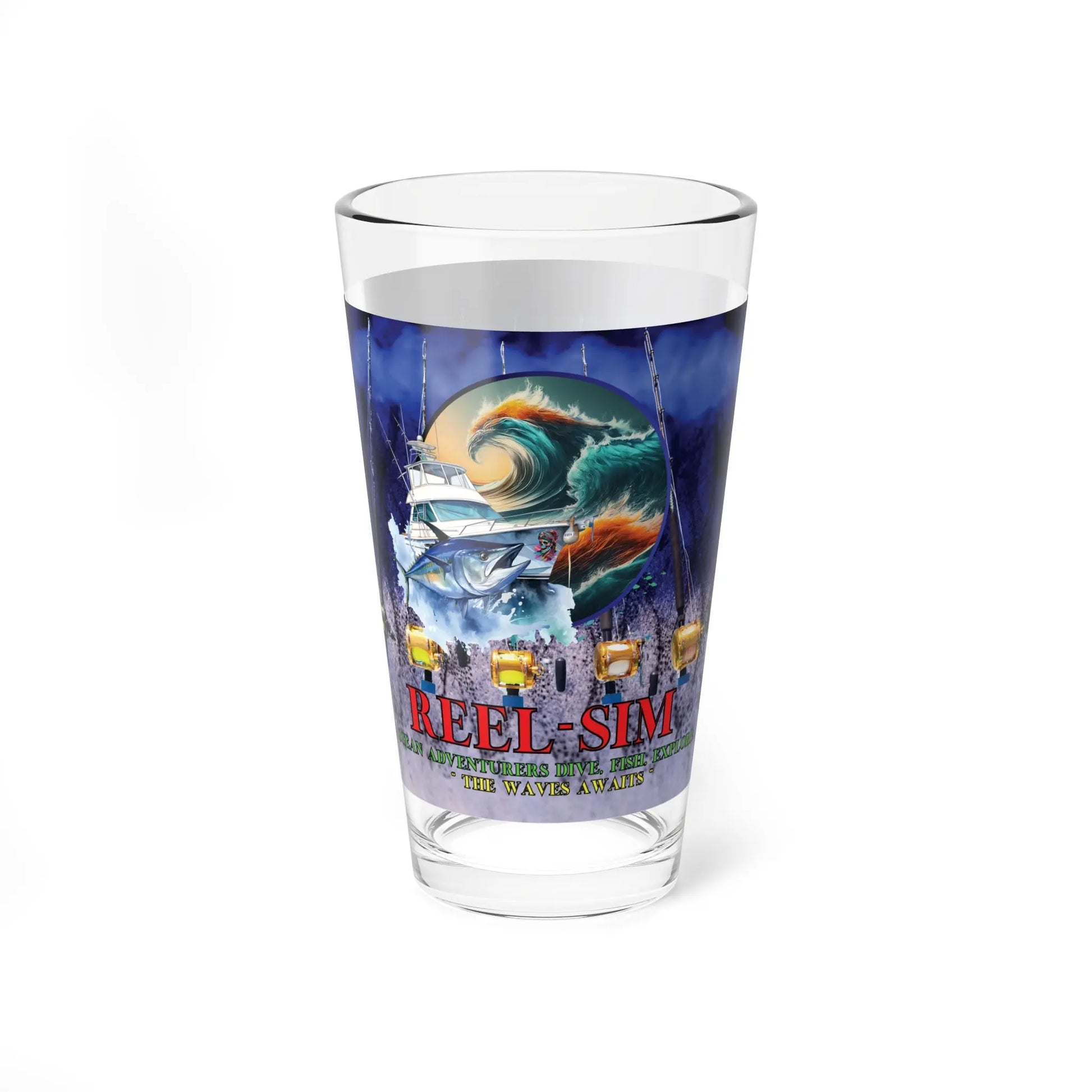 Mixing Glass, 16oz - Simply Saint Designz