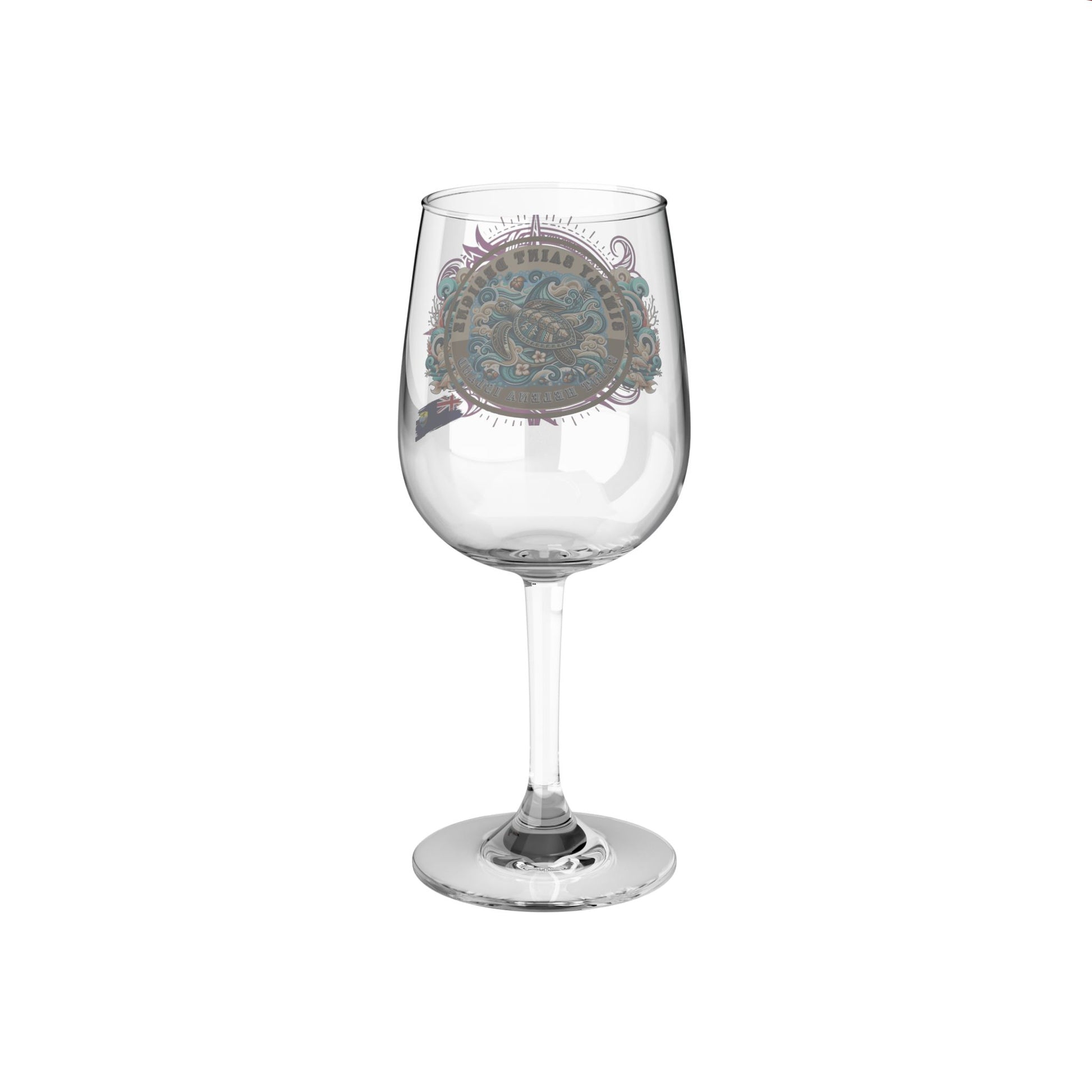 Simply Saint Designz Turtle Tribe Collection Wine Glass – product image 3