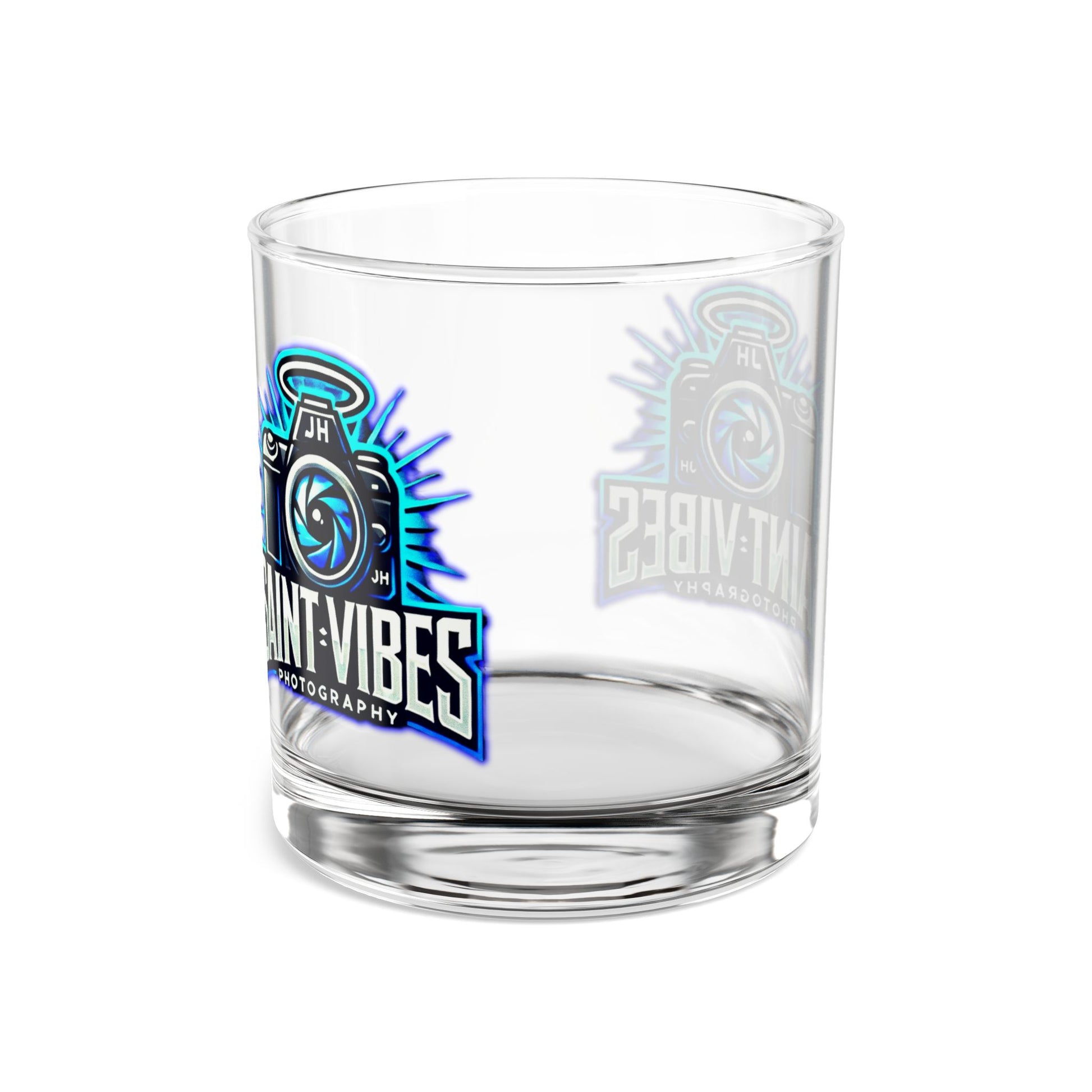 Saint Vibes Photography Rocks Glass 10oz – product image 2