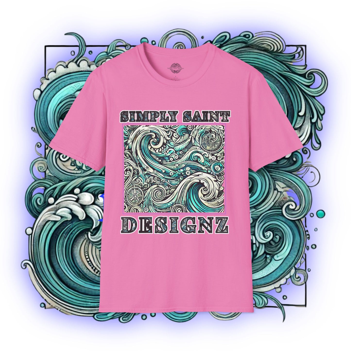 Tidal Harmony Tribal Elegance Tee – product image 3