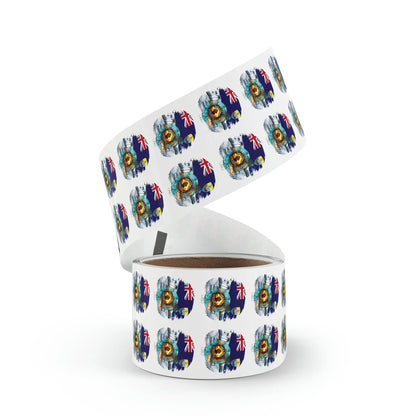 Round Sticker Label Rolls - Simply Saint Designz