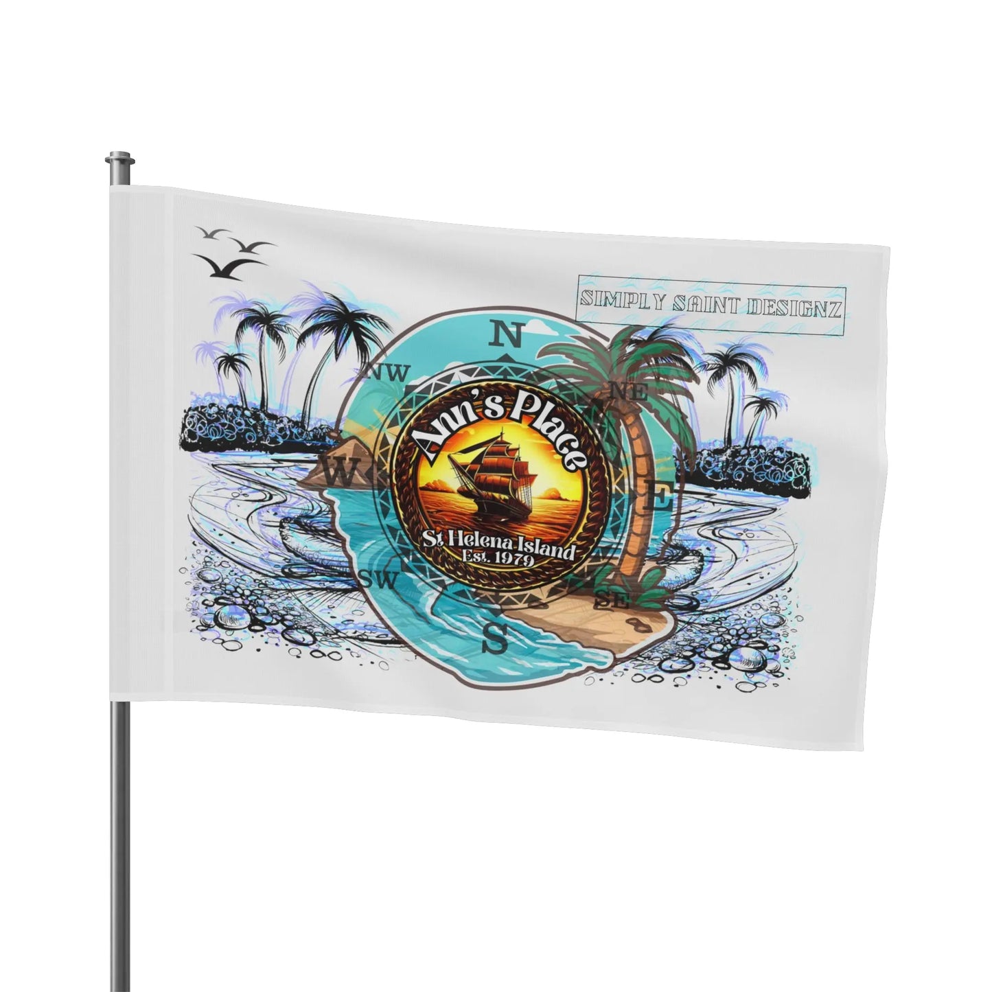Anns place Flag - Simply Saint Designz