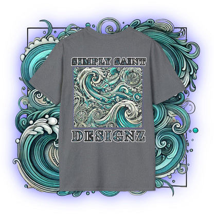 Tidal Harmony Tribal Elegance Tee