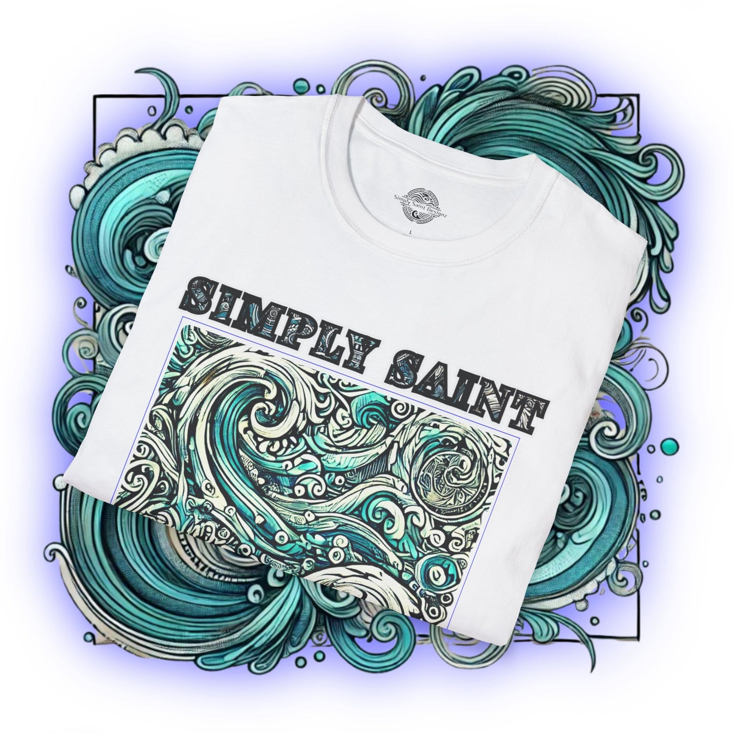 Tidal Harmony Tribal Elegance Tee – product image 17