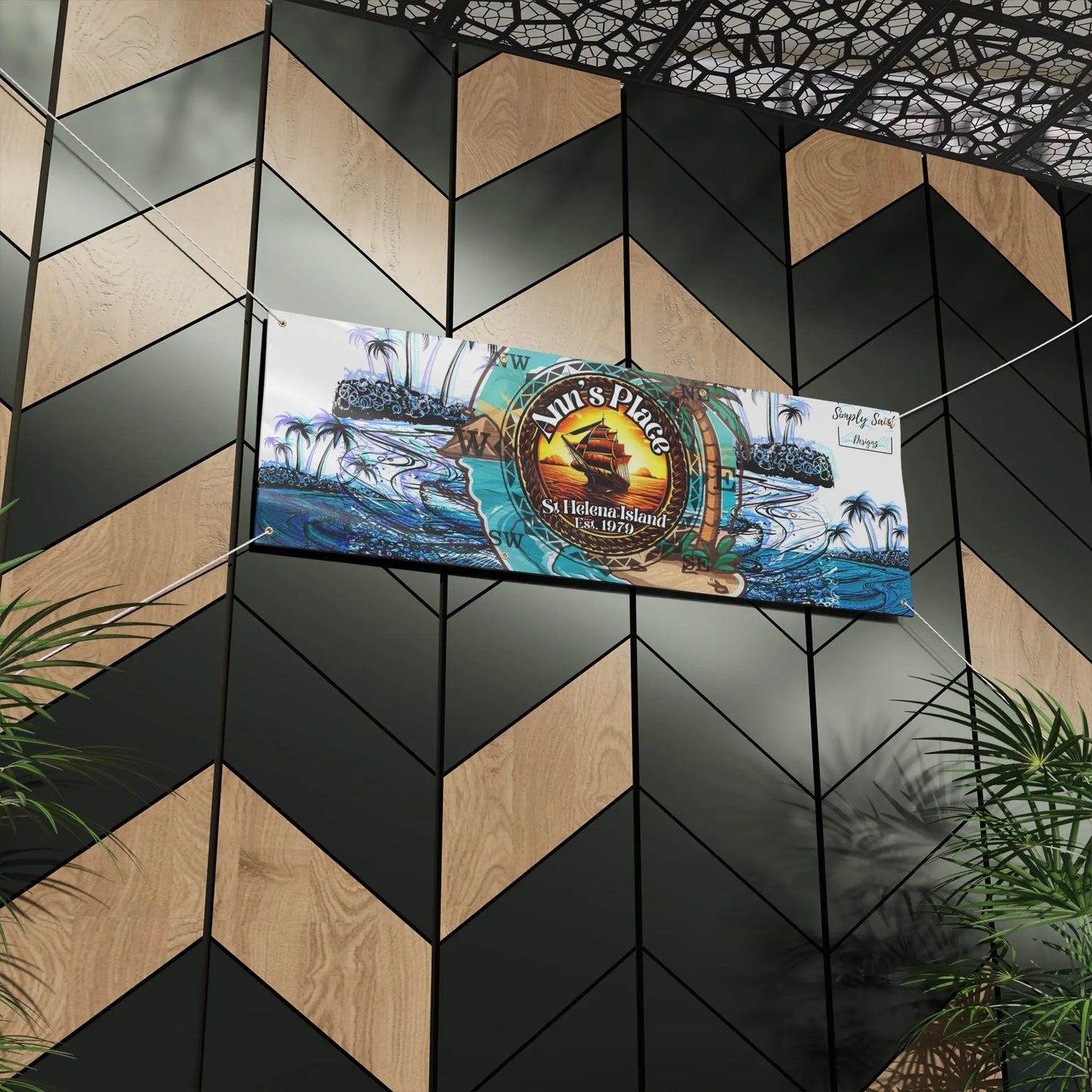 Anns place Matte Banner - Simply Saint Designz