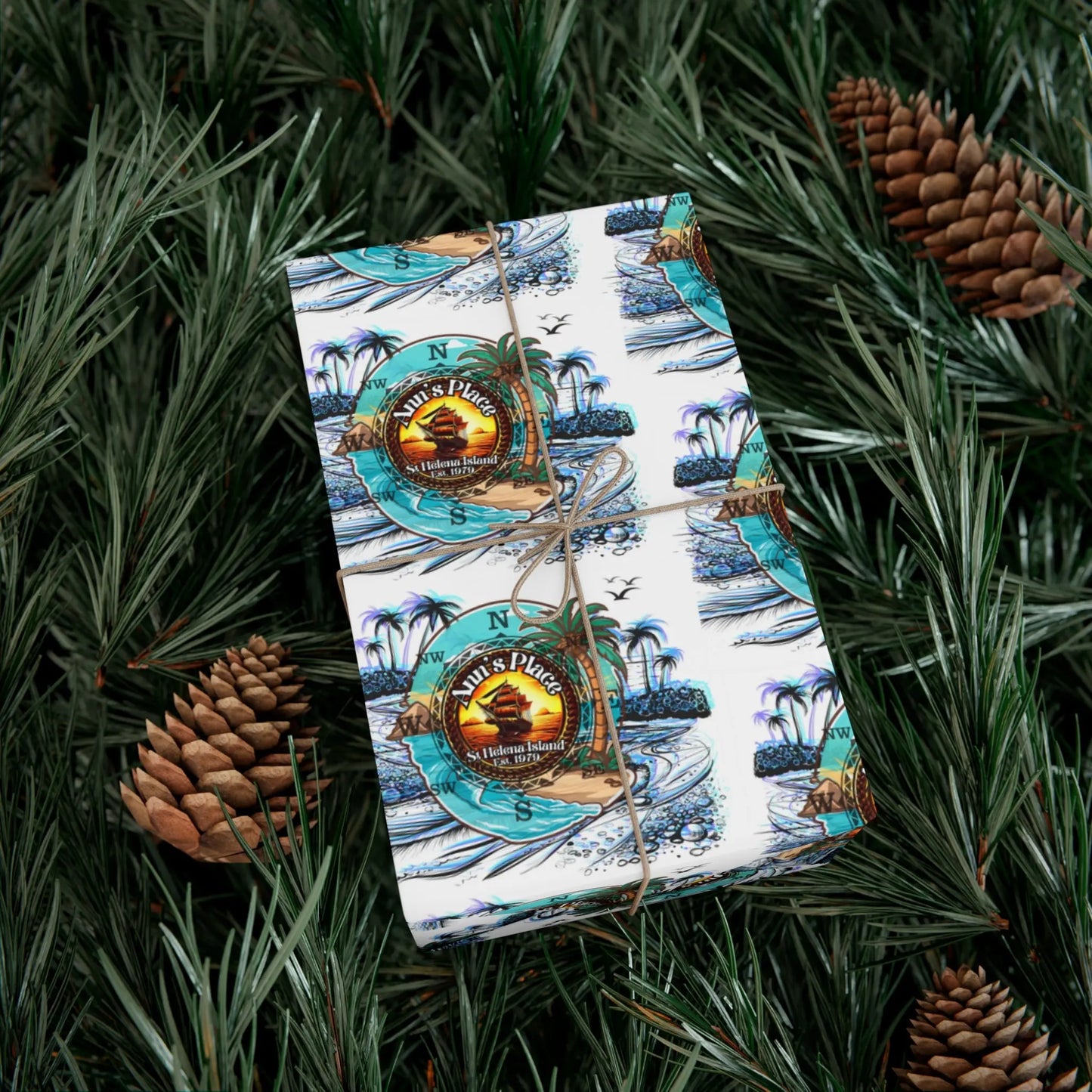 Anns Place Gift Wrap Papers - Simply Saint Designz