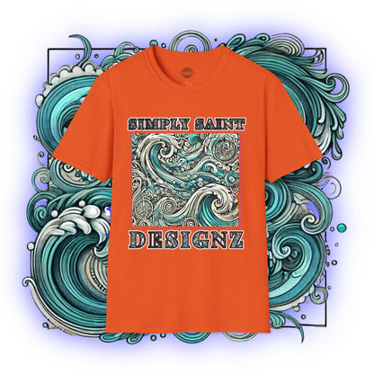 Tidal Harmony Tribal Elegance Tee – product image 4