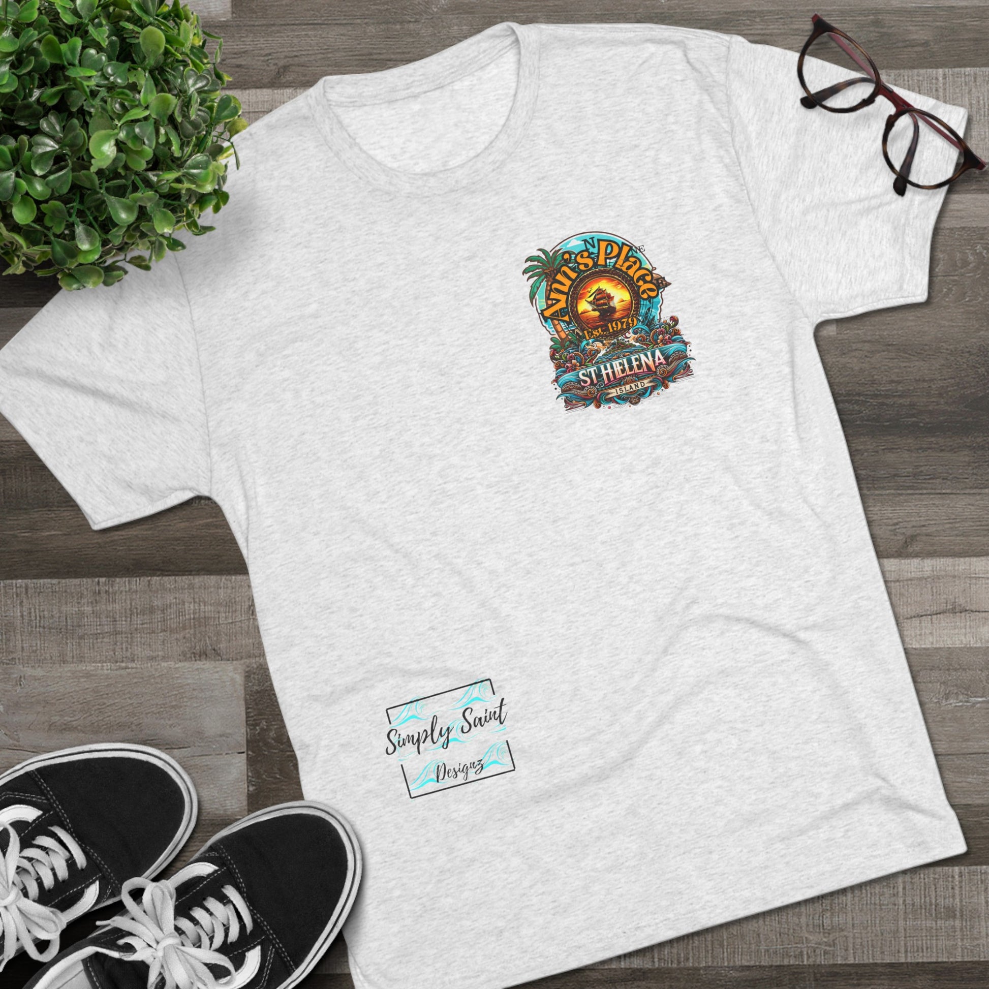 Unisex Tri-Blend Crew Tee Ann's Place – product image 11
