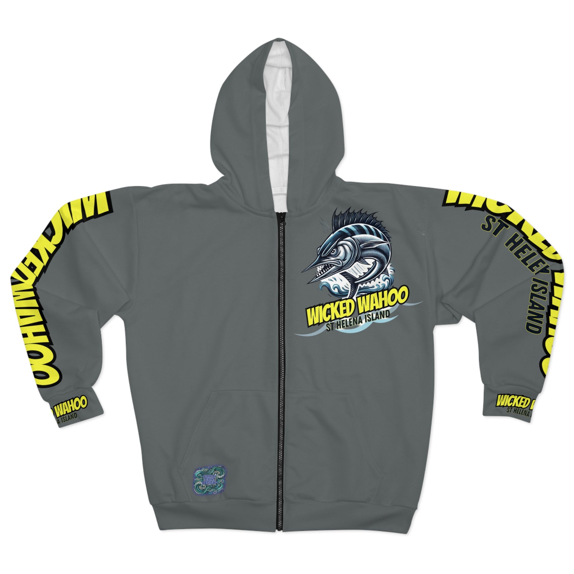 Unisex All-Over Print Zip Hoodie