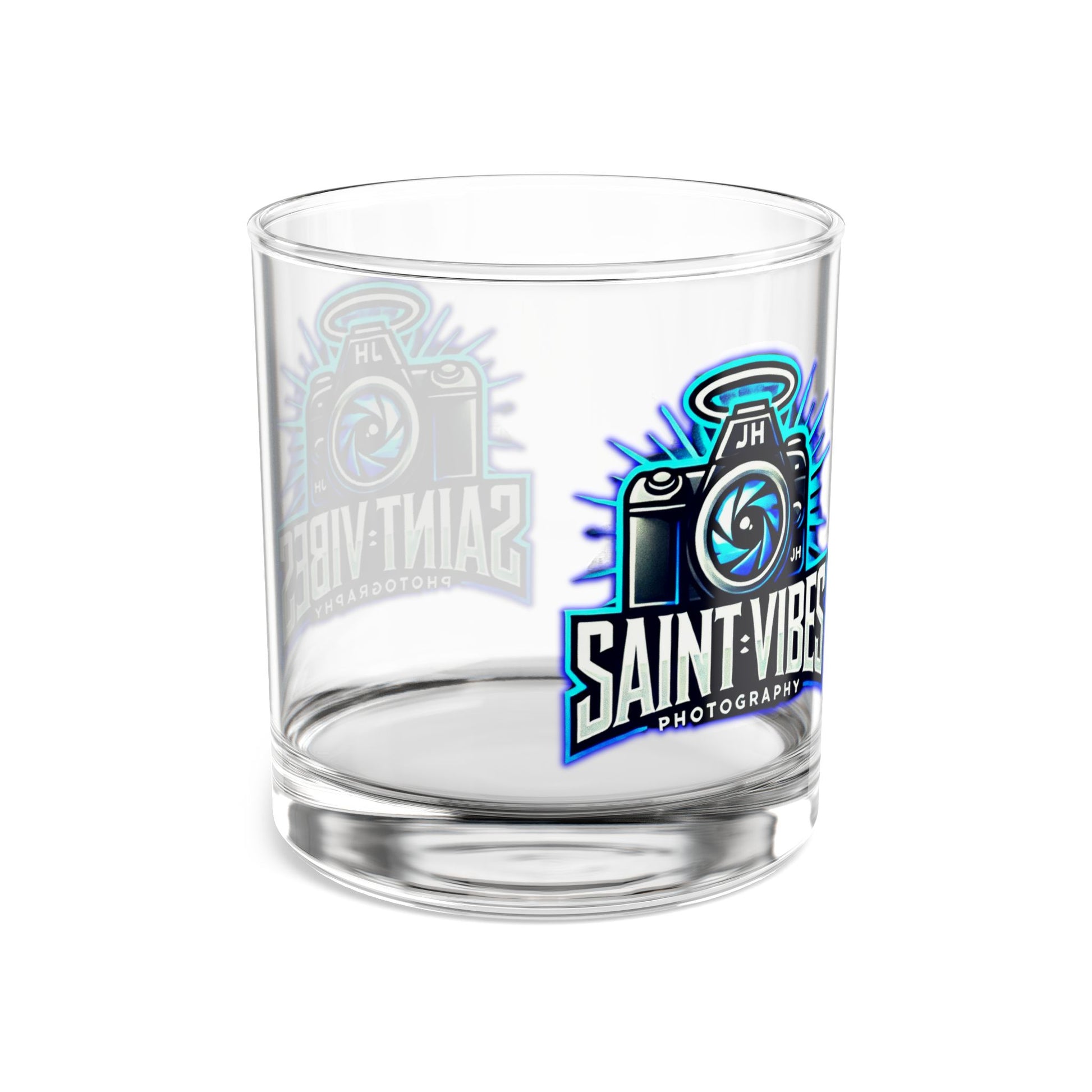 Saint Vibes Photography Rocks Glass 10oz – product image 3