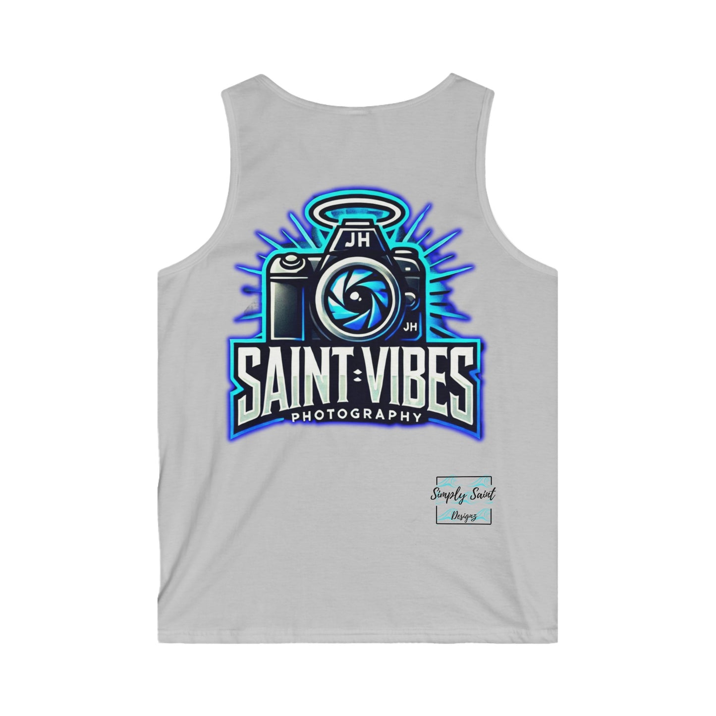 Saint Vibes Photography Unisex Tank Top – product image 4