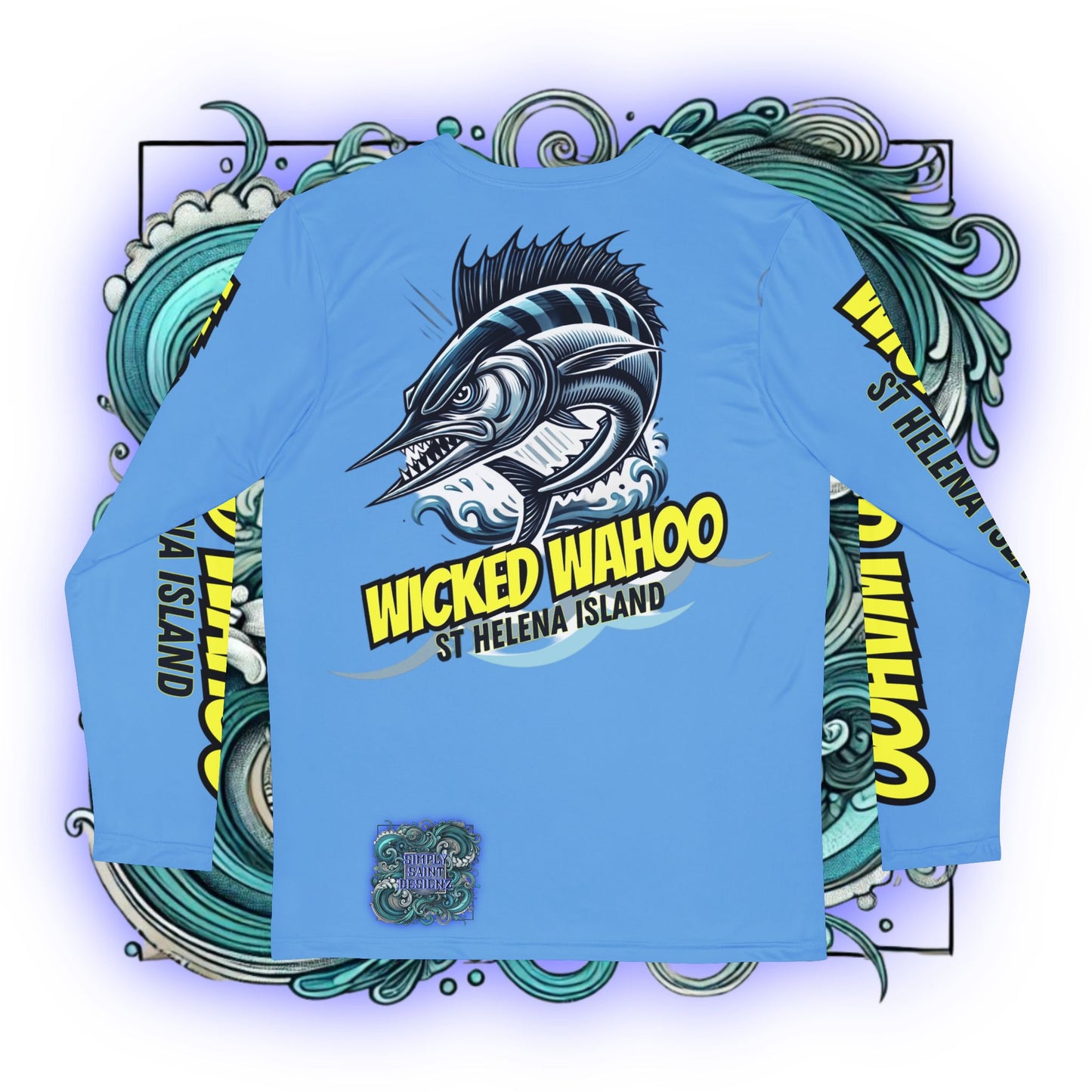 Wicked Wahoo Performance Long Sleeve - Blue