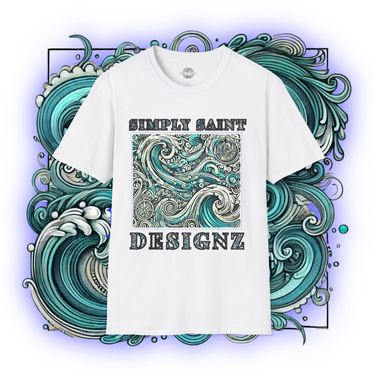 Tidal Harmony Tribal Elegance Tee – product image 2