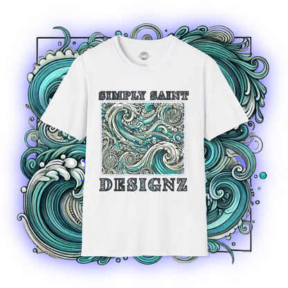 Tidal Harmony Tribal Elegance Tee – product image 2