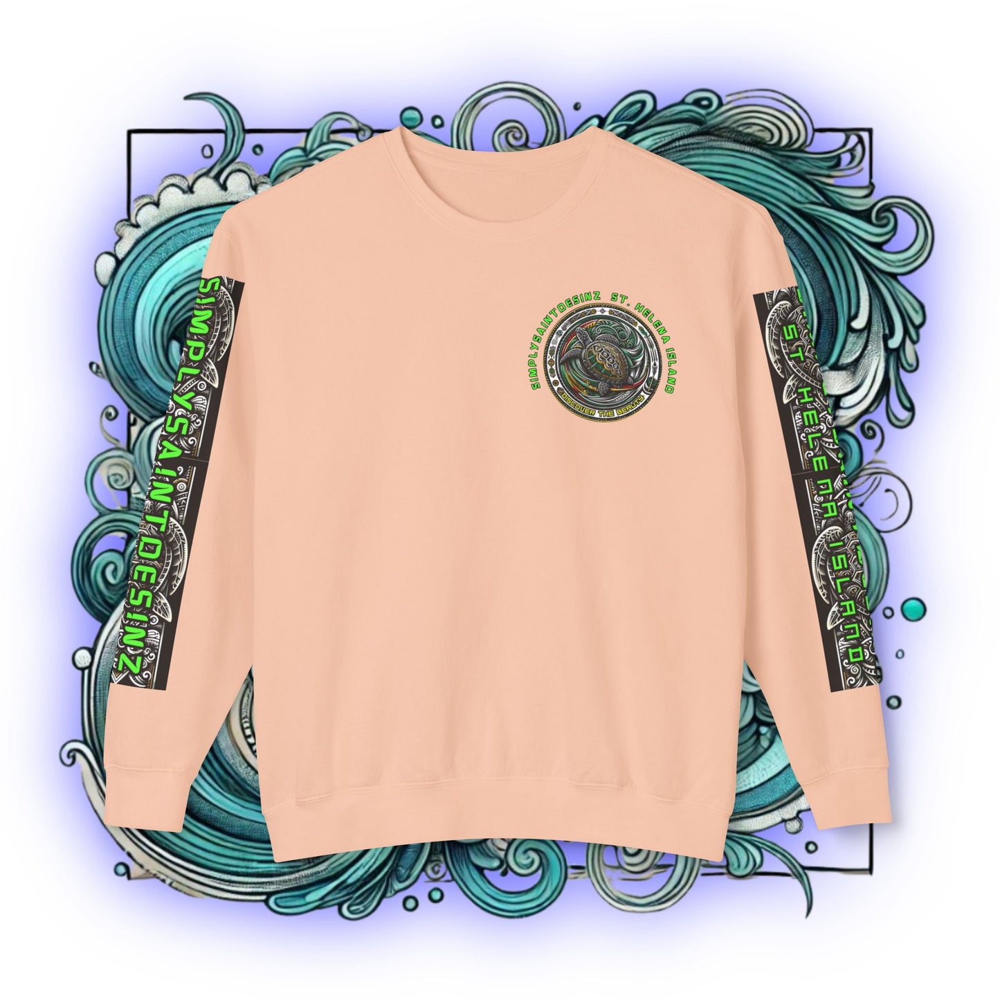 St. Helena Turtle Tribe Crewneck – product image 2