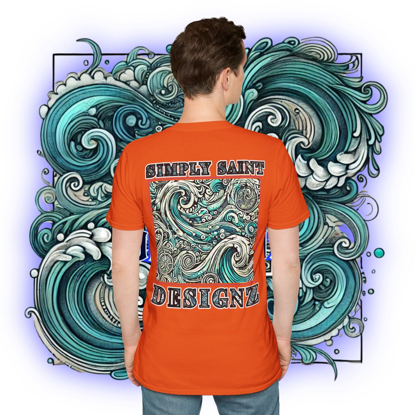 Tidal Harmony Tribal Elegance Tee
