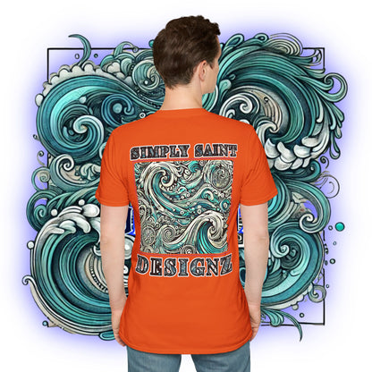 Tidal Harmony Tribal Elegance Tee