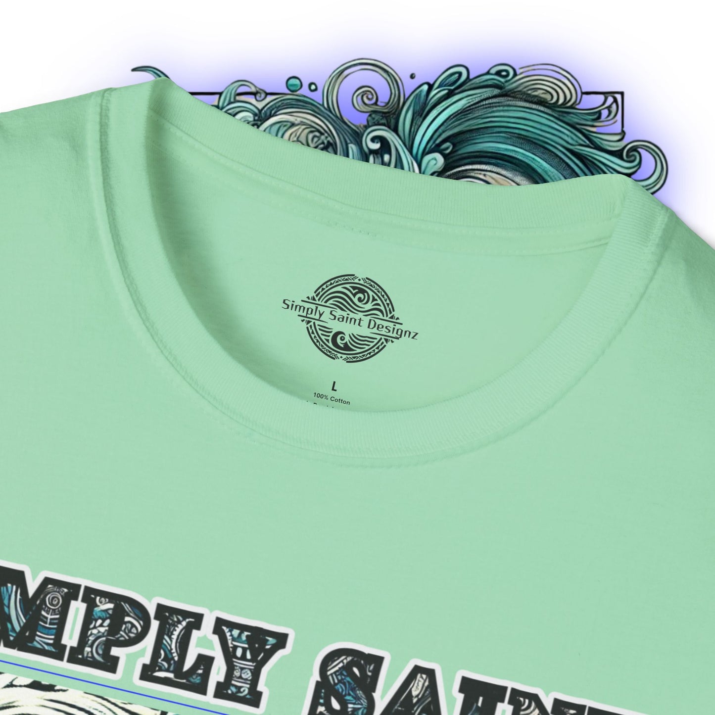 Tidal Harmony Tribal Elegance Tee