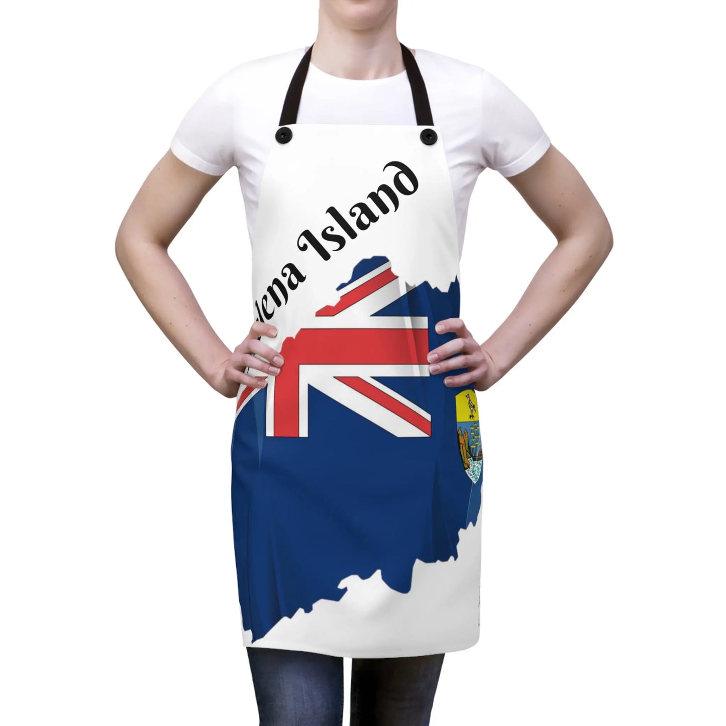 St Helena Island Apron (AOP) - Simply Saint Designz
