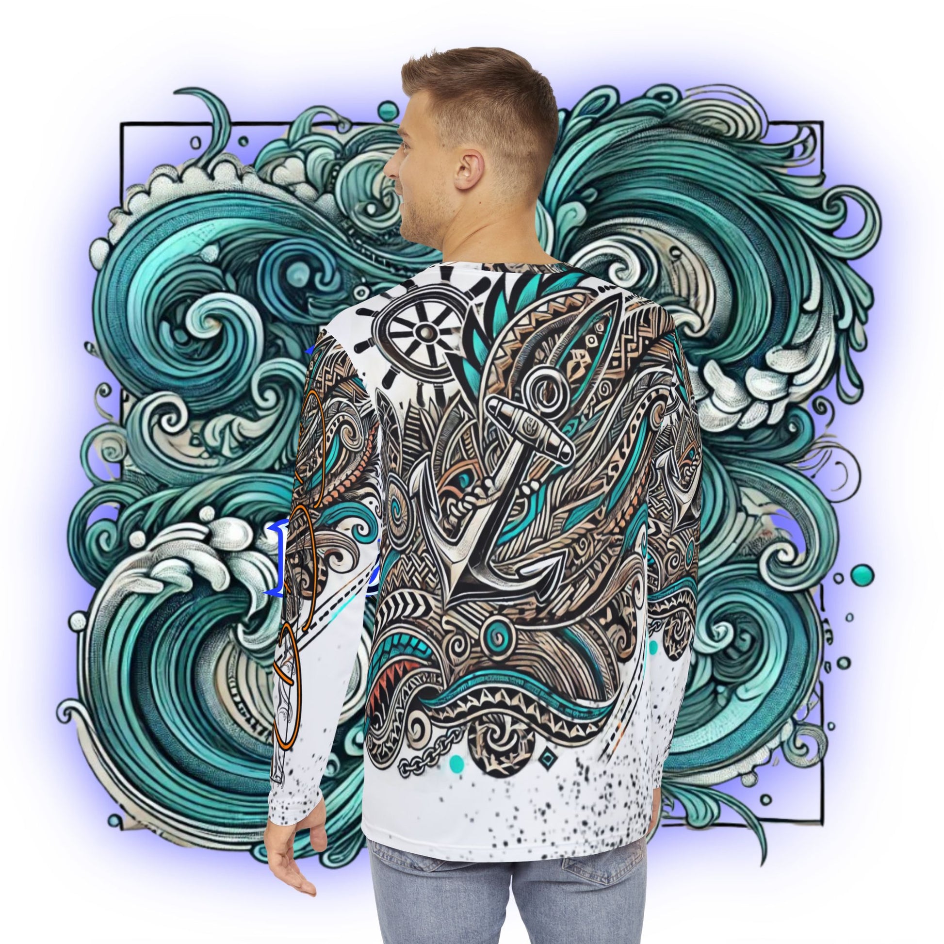 Men's Long Sleeve Shirt (AOP) – product image 4